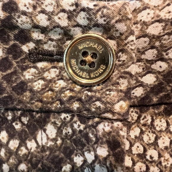 Michael Kors Snake Print Ankle Pant - Picture 2 of 4